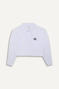 DeFacto Long Sleeve White Girls' Shirt D9149A8/WT34