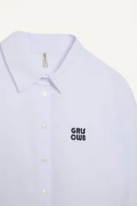 DeFacto Long Sleeve White Girls' Shirt D9149A8/WT34 - Image 2