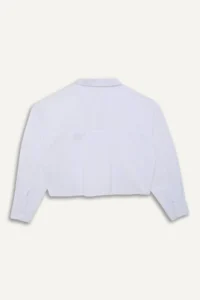 DeFacto Long Sleeve White Girls' Shirt D9149A8/WT34 - Image 3