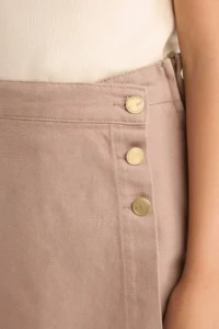 DeFacto Gabardine Shorts Skirt Girls' - Image 6