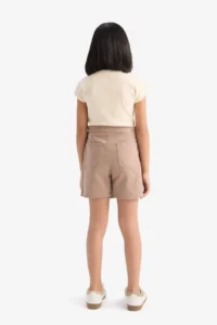 DeFacto Gabardine Shorts Skirt Girls' - Image 7