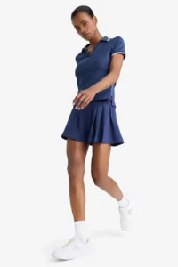DeFacto Standard Fit Pleated Mini Tennis Skirt with Tights Inside - Image 6