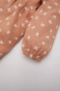 DeFacto Floral Long Sleeve Muslin Dress for Baby Girl - Image 3