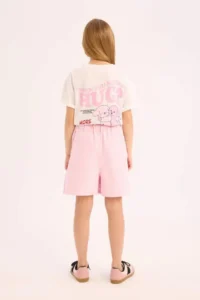 DeFacto pleated Gabardine Skirt Girls' - Image 3