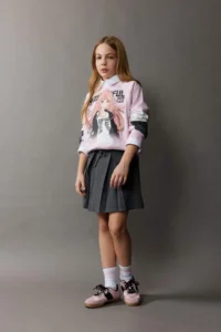 DeFacto Pleated Skirt Girls' - Image 3