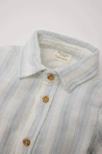DeFacto Striped Long Sleeve Shirt Baby Size - Image 2