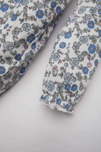 DeFacto Floral Long Sleeve Waffle Dress Baby Girl - Image 3