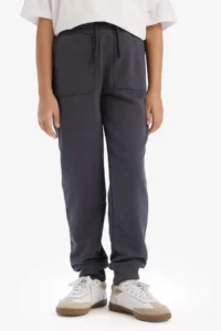 DeFacto Girl's Elastic Waist Jogger Sweatpants - Image 5