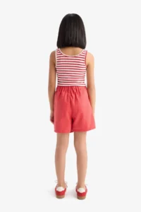 DeFacto Rejection Gabardine Shorts Skirt Girls' - Image 7