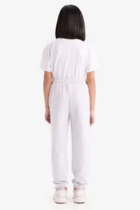 DeFacto Elastic Waist Printed Jogger Sweatpants Girls - Image 6