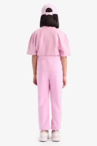 DeFacto Elastic Waist Printed Jogger Sweatpants Girls - Image 7