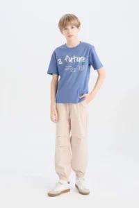 DeFacto Jogger Fit Standard Parachute Trousers Boy