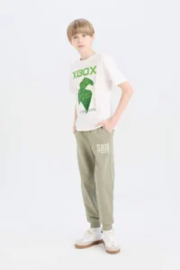 DeFacto Printed Sweatpants with Elastic Waist Boy - Image 2