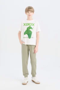 DeFacto Printed Sweatpants with Elastic Waist Boy - Image 3