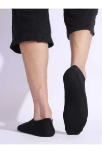 BGK Unisex Black 5’li Slippers Socks Seti - Image 5