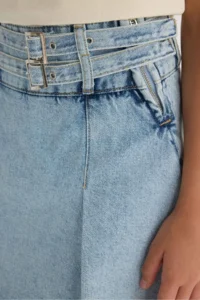 DeFacto Cotton Jeans Shorts Skirt Girls' - Image 7