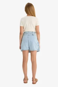 DeFacto Cotton Jeans Shorts Skirt Girls' - Image 8