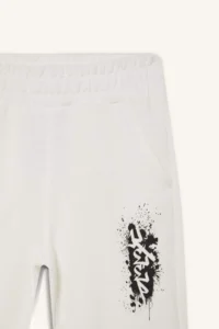 DeFacto Elastic Waist Printed Jogger Sweatpants Girls - Image 8