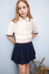 DeFacto pleated Gabardine Skirt Girls' - Image 3