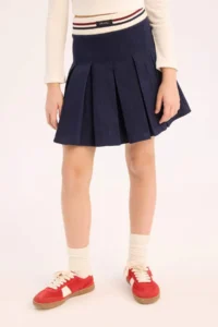DeFacto pleated Gabardine Skirt Girls' - Image 6