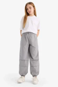 DeFacto Parachute Jogger Hem Pants Girls'