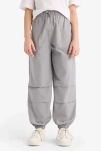 DeFacto Parachute Jogger Hem Pants Girls' - Image 4
