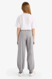 DeFacto Parachute Jogger Hem Pants Girls' - Image 6