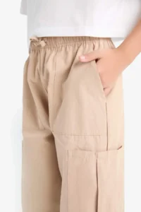 DeFacto Parachute Cargo Pocket Jogger Trousers Girls - Image 5
