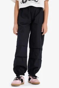 DeFacto Parachute Cargo Jogger Trousers Girls - Image 4