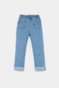 DeFacto Duble Hem Jeans Pants Baby Girl - Image 6