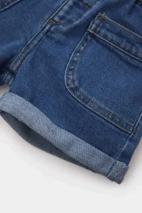 DeFacto Paperbag Jeans Shorts Baby Girl - Image 4