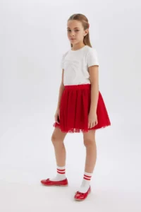 DeFacto pleated Rejection Skirt Girls' - Image 2