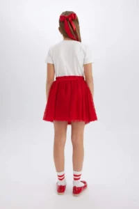 DeFacto pleated Rejection Skirt Girls' - Image 4