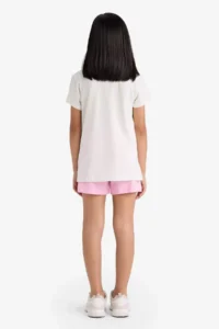 DeFacto 100% Cotton Printed Pajama Set Girls - Image 6