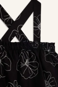 DeFacto Floral Sleeveless Linen Blouse Girls' - Image 6