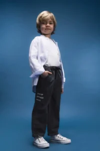 DeFacto Elastic Waist Pocket Printed Jean Trousers for Baby Boy