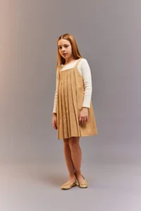 DeFacto pleated Sleeveless Summer Dress Girls'