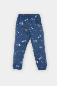 DeFacto 100% Cotton Patterned Pajama Set for Baby Boy - Image 2