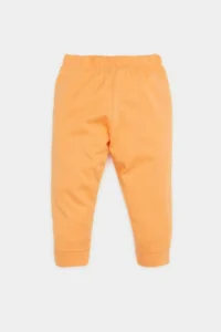 DeFacto 100% Cotton Garfield Printed Combed Cotton Elastic Waist Pajama Set for Baby Boy - Image 2