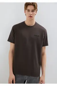 Mavi Koyu Kahve Men T-Shirt m0612733-70219 - Image 2