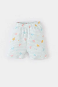 DeFacto 100% Cotton Butterfly Patterned Elastic Waist Pajama Set for Baby Girl - Image 2