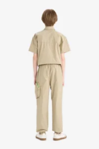 DeFacto Cargo Pocket Jogger Trousers Boy Child - Image 5