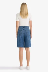 DeFacto High Waist Jeans Blue Women Capri E1615AX/NM28 - Image 7