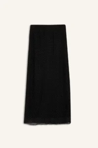 DeFacto A Cut High Waist Tulle Maxi Skirt - Image 8