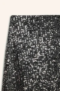 DeFacto A Form High Waist Sequined Fabric Mini Skirt - Image 8