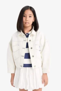 DeFacto Girls' denim Jacket - Image 4