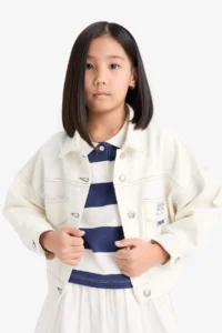 DeFacto Girls' denim Jacket - Image 5