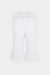 DeFacto Flare Fit Flare Leg Gabardine Trousers Baby Girl - Image 4