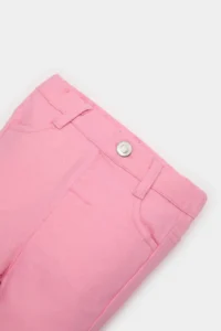 DeFacto Flare Fit Flare Leg Gabardine Trousers Baby Girl - Image 2