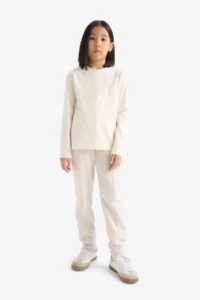 DeFacto Elastic Waist Sweatpants Girls'